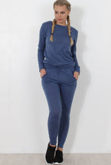 Navy Loungewear Set-Josie