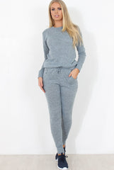 Light Blue Loungewear Set-Josie