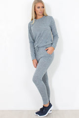 Light Blue Loungewear Set-Josie
