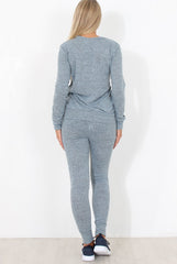 Light Blue Loungewear Set-Josie
