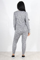 Light Grey Loungewear Set-Josie