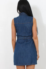 Effy Denim Sleeveless Dress