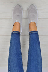 Grey Runner Sock Trainers - Kannon
