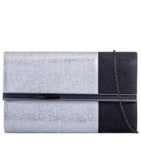 Two Tone Glitter Clutch - Kara