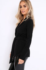 Black Belted Blazer - Kenna
