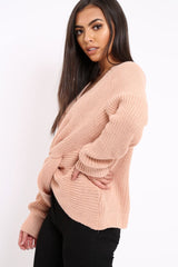 Rose Knot Knit Jumper - Kerri