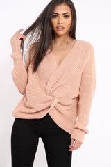 Rose Knot Knit Jumper - Kerri