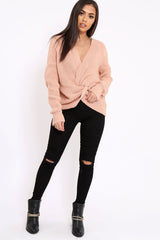 Rose Knot Knit Jumper - Kerri