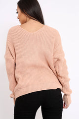 Rose Knot Knit Jumper - Kerri