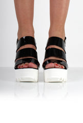 Layla Black Strappy Heel
