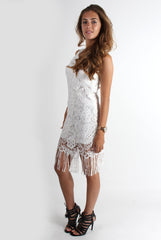 Lili White Lace Dress