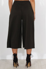 Lima Khaki Culotte Trousers