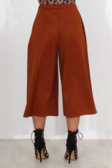 Lima Rust Culotte Trousers