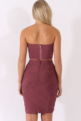 Rose Bandage Bandeau Co-ord - Lolita