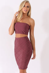 Rose Bandage Bandeau Co-ord - Lolita