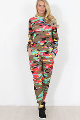 Multi Camo Loungewear - Layla
