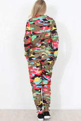Multi Camo Loungewear - Layla