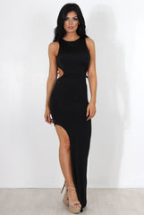 Luana Black Maxi Dress