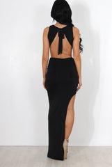 Luana Black Maxi Dress