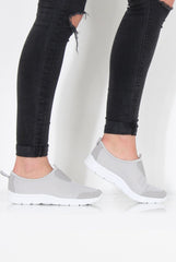 Grey Trainers - Lucy