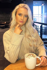 Stone Knit High Neck Jumper - Jaelynn