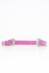Purple Velvet Western Belt - Maddilyn