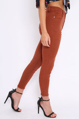Rust Skinny Jeans - Madisson
