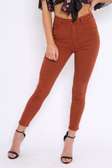 Rust Skinny Jeans - Madisson