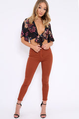 Rust Skinny Jeans - Madisson