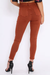 Rust Skinny Jeans - Madisson