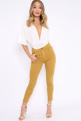 Mustard Skinny Jeans - Madisson