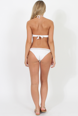 White Crochet Tassel Bikini - Makeyla