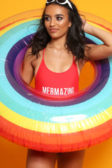 Red Mermazing Swimsuit - Leeanna