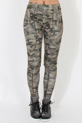 Khaki Camouflage Pants - Micha