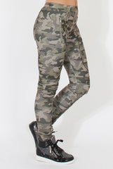 Khaki Camouflage Pants - Micha