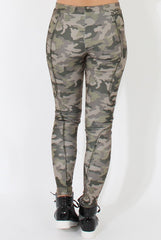 Khaki Camouflage Pants - Micha