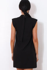 Black Cut Out Dress-Miranda