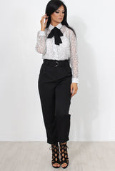 Mola White Lace Shirt