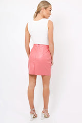 White Hook And Eye Cut Out Bodysuit - Reign