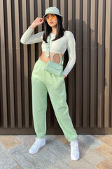 Sage Oversized Joggers - Erica