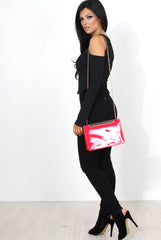 Nancy Black Cold Shoulder Top