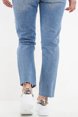 White Chunky Sole Lace Up Trainers - Lauryl