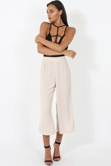 Stone Side Slit Culottes - Odette