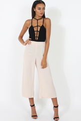 Stone Side Slit Culottes - Odette