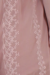 Pink Bardot Floral Embroidered Playsuit - Olita