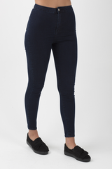 Indigo High Waisted Skinny Jeans - Taylor