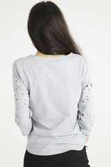 Grey Distressed 'Arizona Phoenix' Print Top - Nova