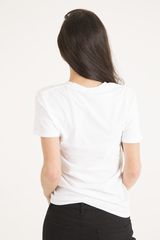 White Laser Cut Top - Lacey