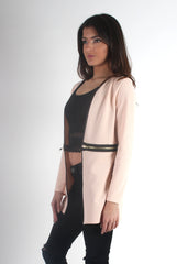 Leia Pink Long Sleeve Zip Jacket