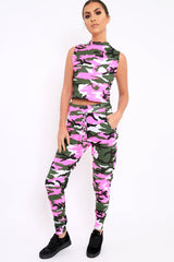 Pink Camo Lounge Wear Set - Hayda